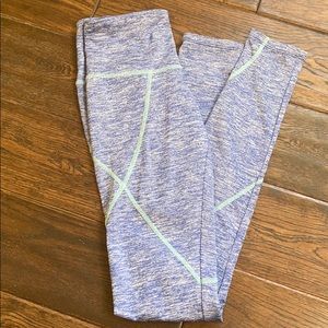 BP LEGGINGS BLUE AND GREEN XS Nordstrom